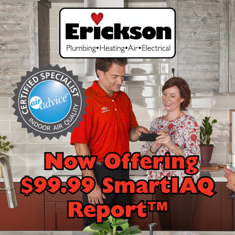 Man explaining SmartIAQ Report